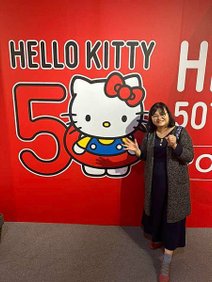 快閃台北一日遊─ HELLO KITTY 50週年特展：與未