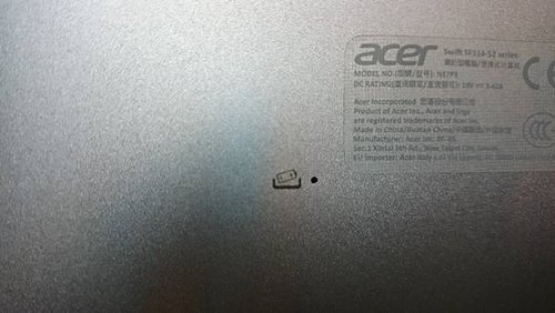 Acer 筆電 Swuft 3 開箱 SF314-52G-5