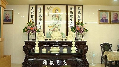 一貫道佛像 - 彌勒祖師 濟公師父 南海古佛