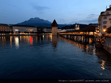 【瑞士琉森Luzern /Lucerne】-湖光山色下的幽靜