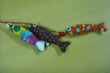 DIY魚吊飾