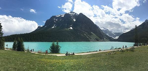 必玩此生必去：Tiffany 綠的路易絲湖 @Lake 