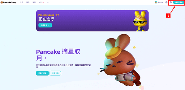 PancakeSwap｜圖解教學 如何在PancakeSwap買入第一個NFT