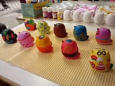 幸福藤 手工彩繪-家扶大同育幼院-園遊會遊戲攤-壓克力彩繪-彩繪樣品02