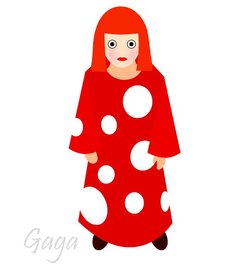 草間彌生女王