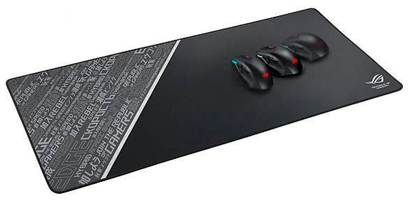 全新配色的ROG Sheath BLK LTD是一款為滿足各類型滑鼠而打造的滑鼠墊，擁有900mm X 440mm的超大面積，可同時容納所有電競配備。