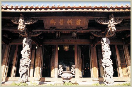 龍柱/三停九似/鹿港龍山寺(國家一級古蹟)/降龍與升龍常常結