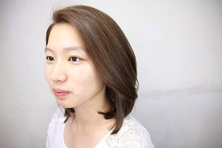 雲林斗六 H hair南希髮型造型師 【蜜露薄荷色】