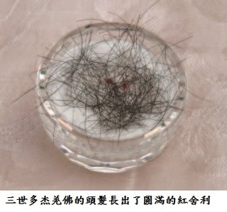 髮舍利之一  《多杰羌佛第三世》