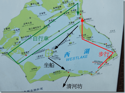 西湖地圖