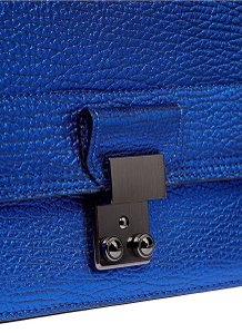 3.1 Phillip Lim Pashli Mini Messenger electric blue8