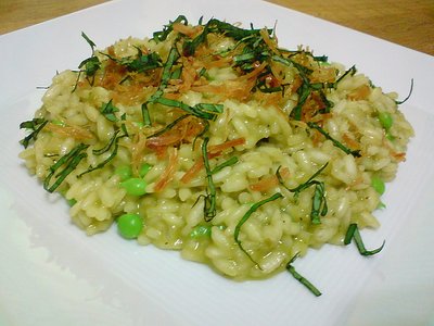 Risotto alla Capasanta Secca