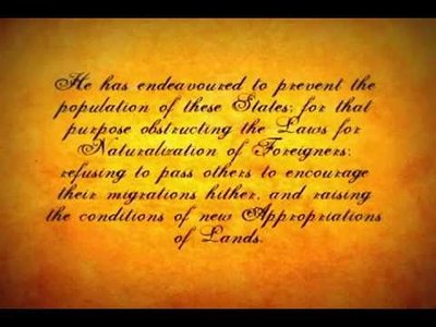 the declaration of independence