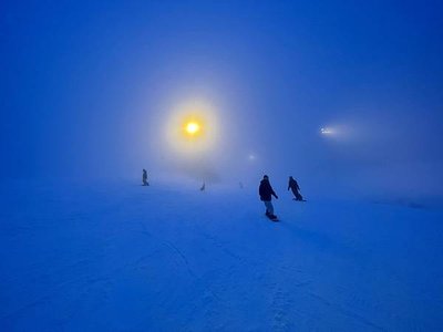 23/24雪季 -- 雪齡四天就越級打怪 (石打丸山滑雪場)