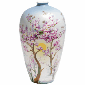 meissen porcelain spring awakening vase_4