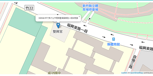 成功國中雙興宮土地公(東興宮與北興宮)雙興宮 (竹北市鹿場里