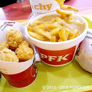 2012年第一次吃到Poutine in KFC