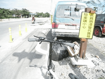 鯉魚潭、七星潭兩潭自行車道踏查記錄07-榮光社區到吉安溪出海