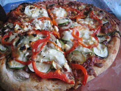 蔬菜pizza