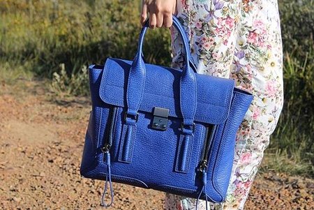 3.1 Phillip Lim Pashli Medium Cobalt5