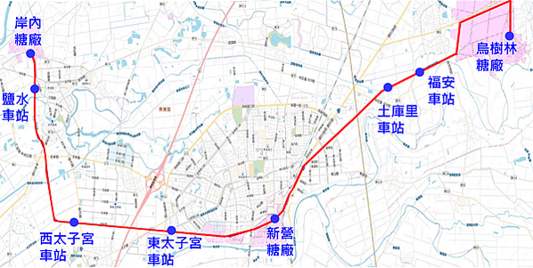 糖鐵新營卸鹽台+五分車鐵道1955年落成是唯一糖鐵、鹽鐵、台