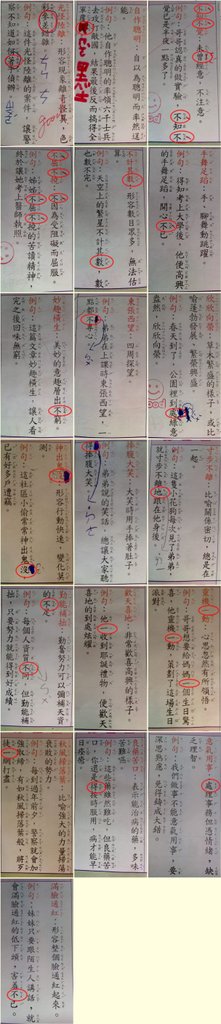 桃園市的「品文聯絡簿」，注音錯誤百出1.jpg