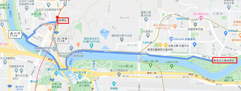 [帶小兒子騎淡水] 大直美麗華美堤河濱公園騎腳踏車到淡水老街