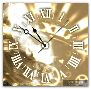 Gold Clock   milo0922.pixnet.net__011_