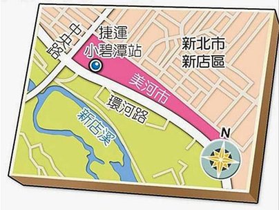 美河市案地理位置圖