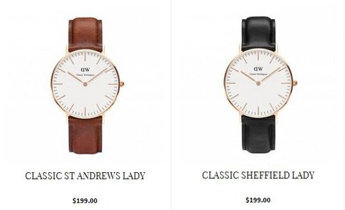 Daniel Wellington woman2