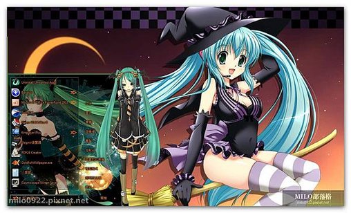 MikuHalloween2014 by and  milo0922.pixnet.net__030__030