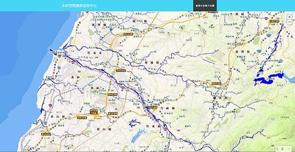 臺灣水文地質資訊系統/台灣百川地圖-台灣溪流地圖/台灣五萬分