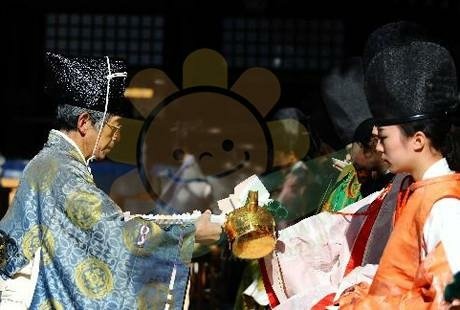 日本武士成人禮-元服/「元」是頭的意思，「服」是穿的動詞意思