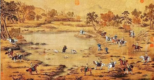 弓馬騎射的尚武精神/“弓馬騎射，尚武精神，不欺他凌，不畏敵寒