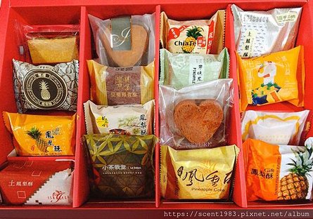 【半食記】伴手禮「鳳梨酥名品夢幻盒」全台16大名店最狂鳳梨酥