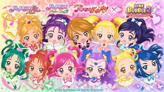 免費限定貼圖送給你！《LINE Bubble 2》與「光之美