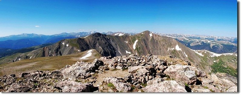 View to South from James&apos; summit 4