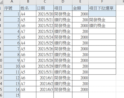 EXCEL薪資計算8