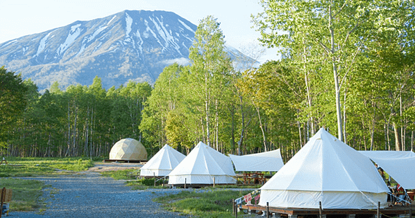 北海道真狩焚火露營場 - 獨佔羊蹄山的第一排, 冬季也可以優