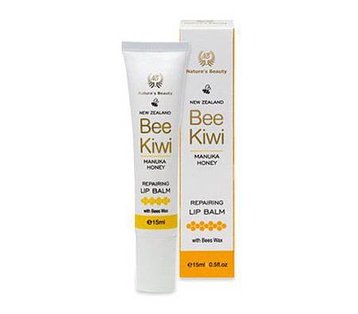 Nature&apos;s Beauty Bee Kiwi Repairing Manuka Honey Lip Balm.jpg