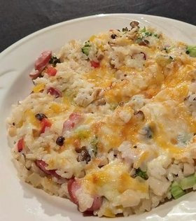 鮮蔬焗烤飯