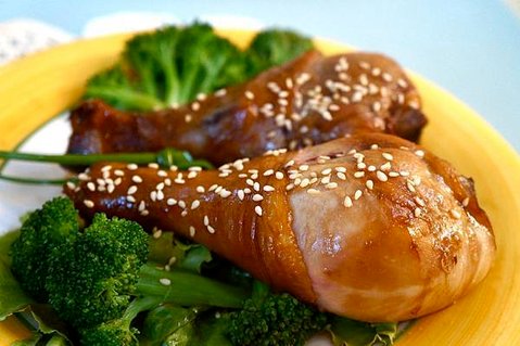 雞肉料理：照燒丶滷水丶燒烤和紹興雞腿Teriyaki chi