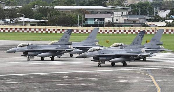 名為“太公令”的F16戰鬥機/F-16飛虎隊塗裝彩繪機曝光/