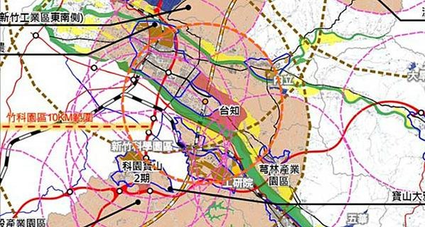 「芎林鄉芎林交流道附近地區新設產業園區計畫」88.74 公頃