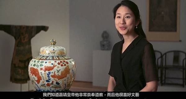 五彩魚藻紋蓋罐/比利時瑪麗蒙特皇家博物館珍藏的16世紀明朝魚