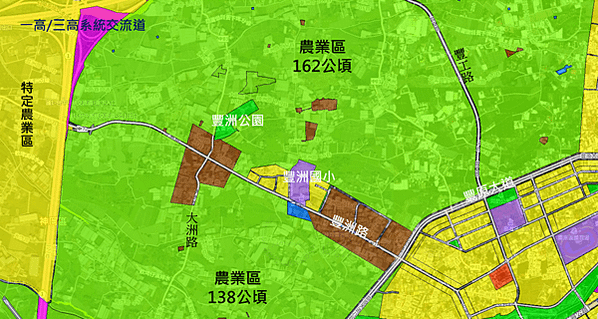 記錄一條孤獨的農業區道路: 豐洲路