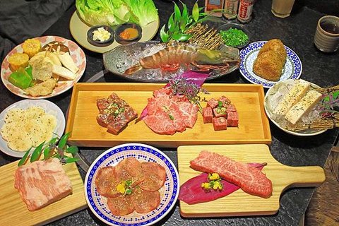 【台北餐廳】禧太炭火燒肉店-頂級和牛與超巨大草蝦燒烤店