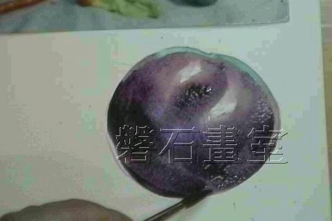 深色桃子的教學示範