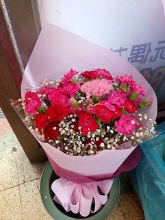 (三峽群麗鮮花店)產品介紹-母親節花禮&amp;康乃馨花禮(花束&amp;盆