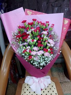 (三峽群麗鮮花店)產品介紹-母親節花禮&amp;康乃馨花禮(花束&amp;盆